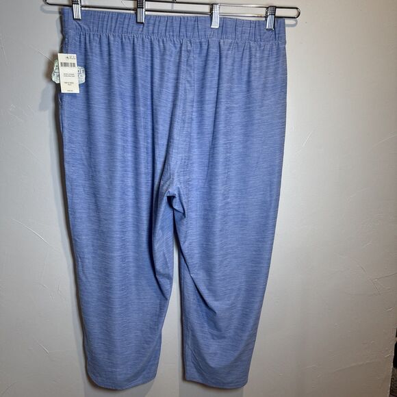 Duluth Armachillo Cooling Sleep Capri Pants Blue Women's Size XL NWT - Picture 6 of 16